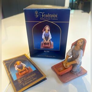 Fontanini vintage nativity figures - Ruth